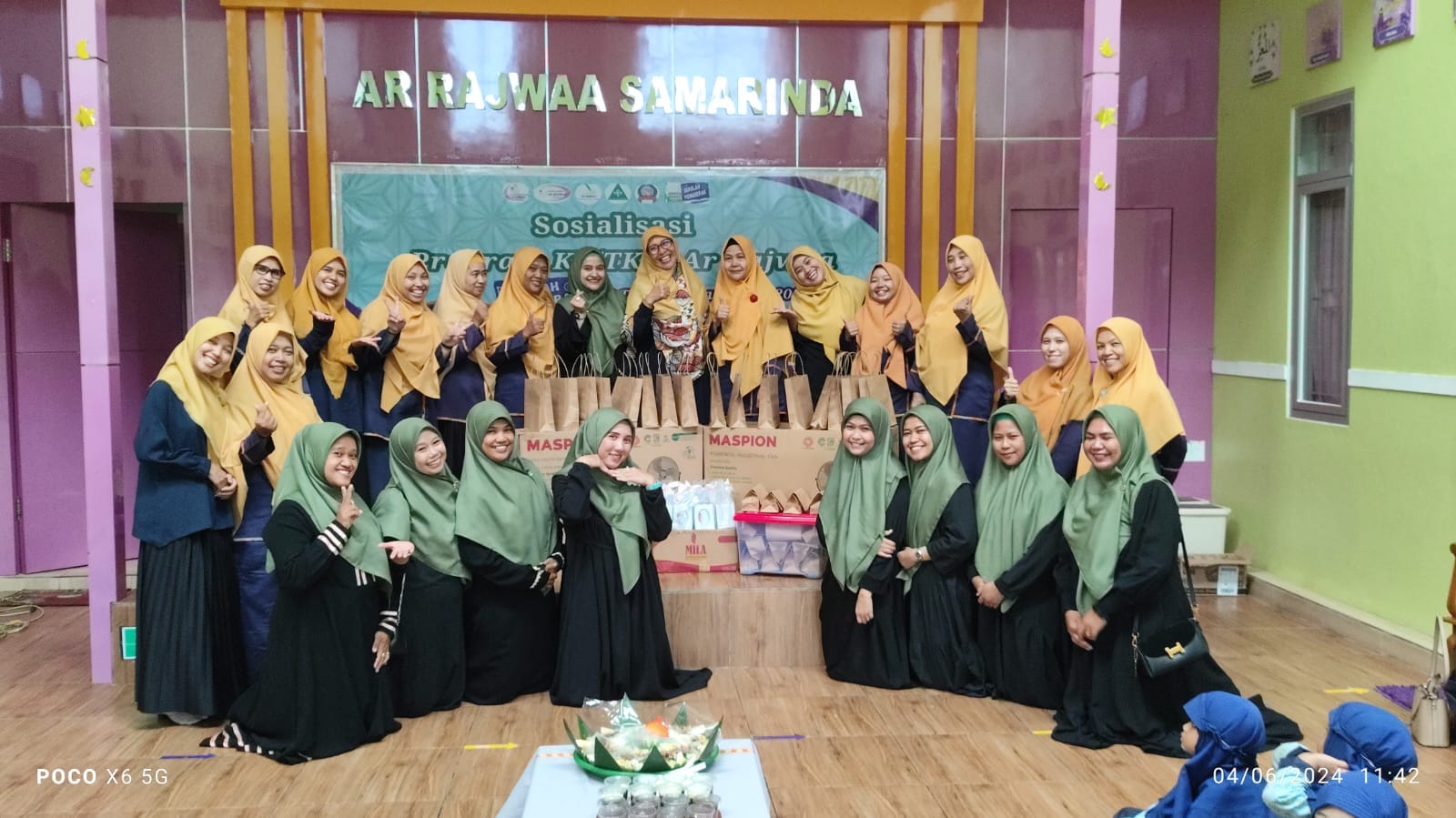 Kegiatan sosial dan dakwah Yayasan Ar-Rajwaa